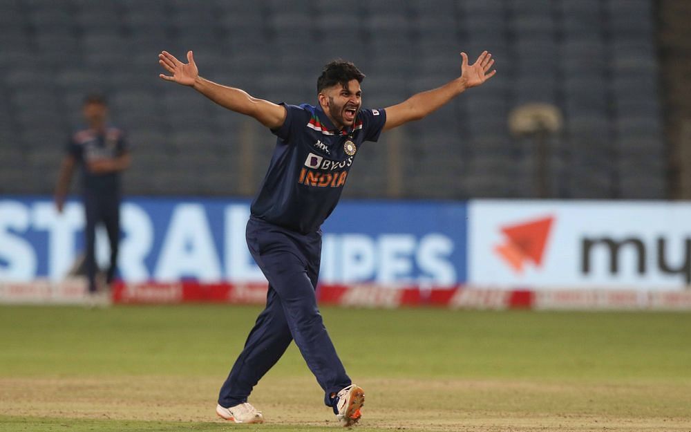 Shardul Thakur took four wickets in Virat Kohli's last match as Indian ODI captain (Image Courtesy: BCCI)